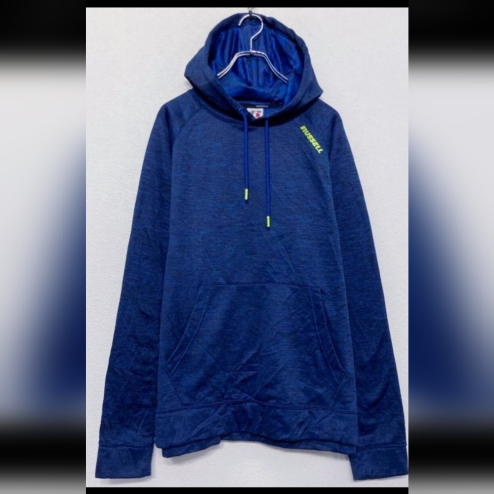 Russell Athletic Men's Blue Hoodie